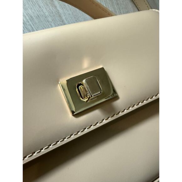 $178 New J Crew Leather Edie Top Handle Bag - Honey Brown - Picture 15 of 16